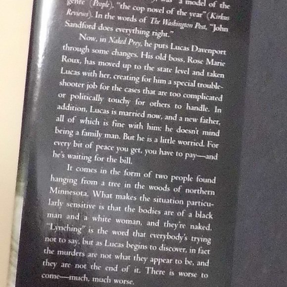 Book -  "Naked Prey" - Picture 2 of 2